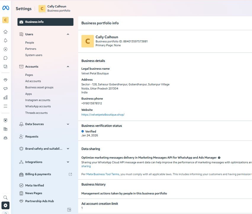 Buy Verified BM 1 | Verified Facebook Business Manager 1 Slide 1