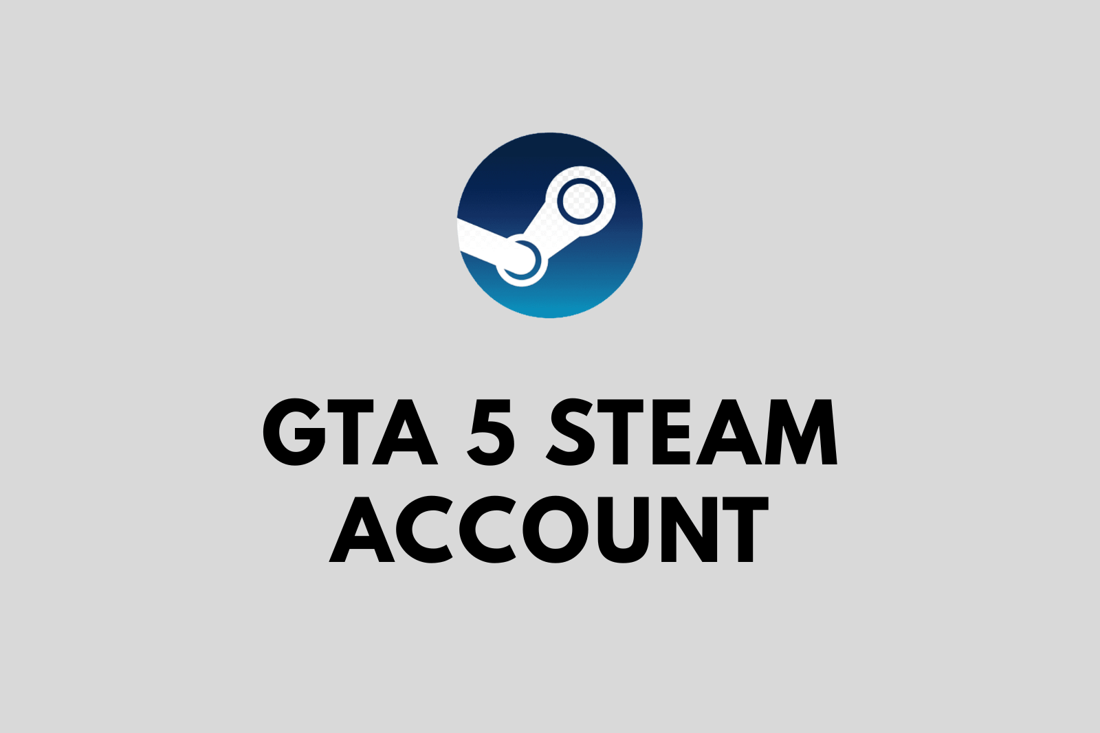GTA 5 Steam Account | Fresh 0 Hours | Full Access | Original Email | Fast Delivery Slide 1
