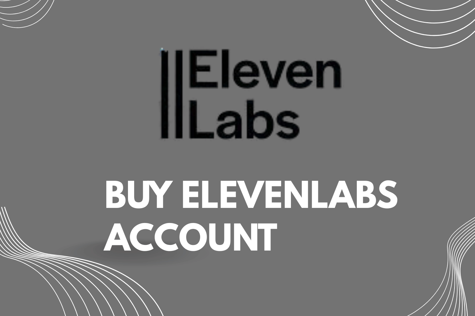 Buy ElevenLabs Account | 10,000 Credits + API Key | New Trial Account |