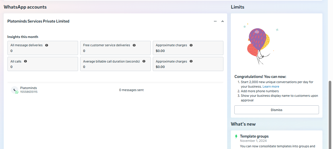 Buy WhatsApp Business API limit 2000 With FB Verified BM Slide 4