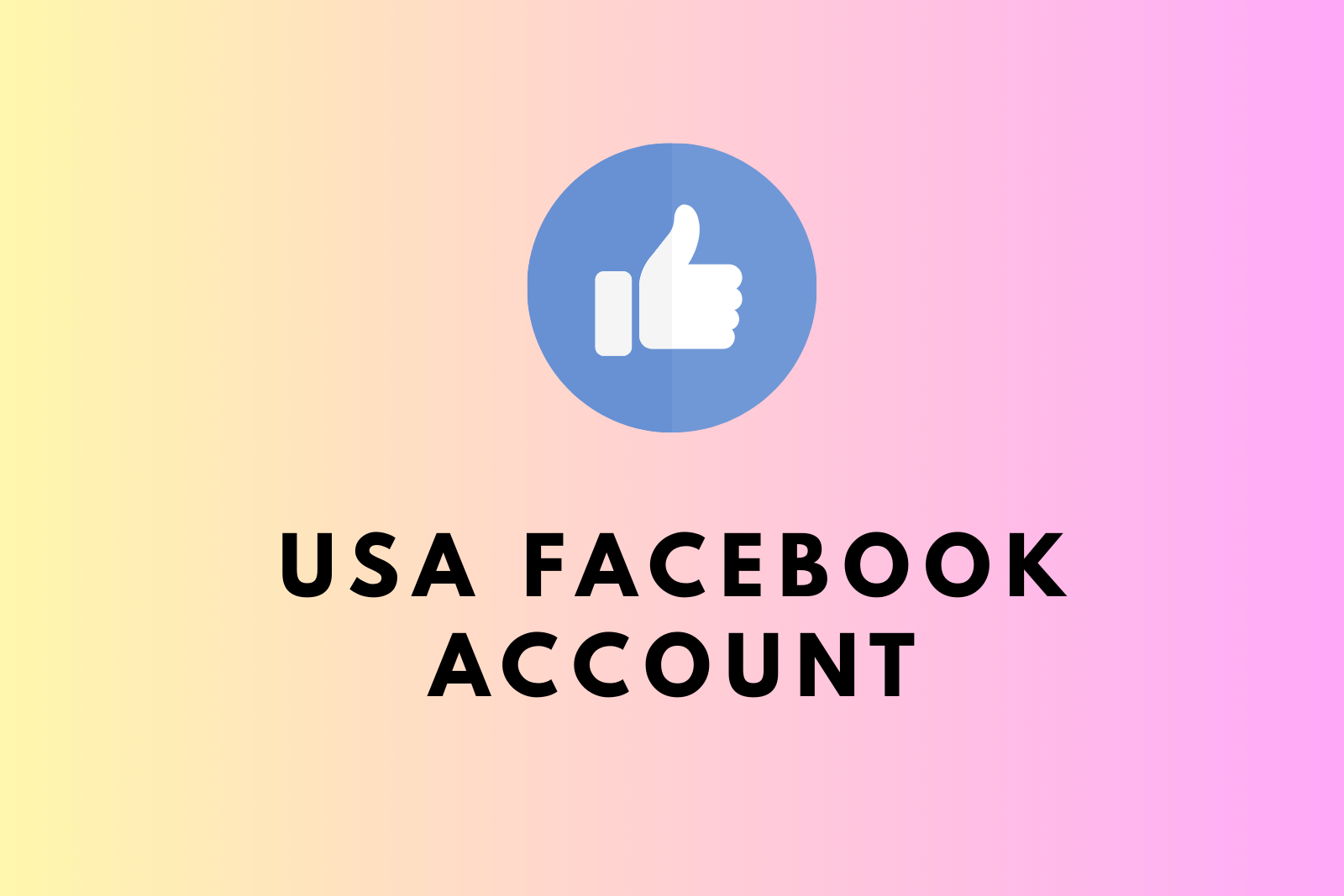 USA Facebook Account | 0–60 Friends | Email Verified | 2FA Active | Full Access Slide 1
