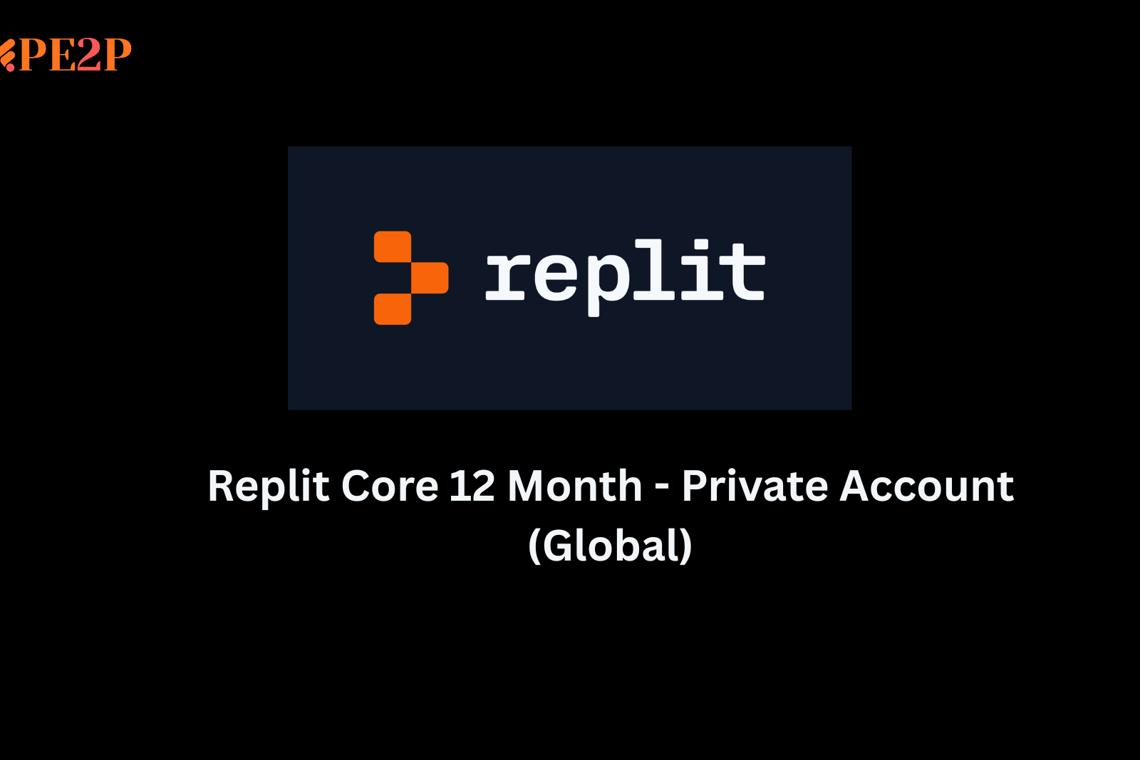 Replit Core Plan 12 Months Plus Private Account Global