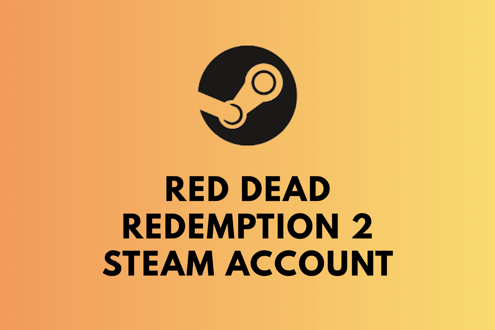 Red Dead Redemption 2 Steam Account | New Account | Original Email | 0 Level | 0 Hours Played Slide 1