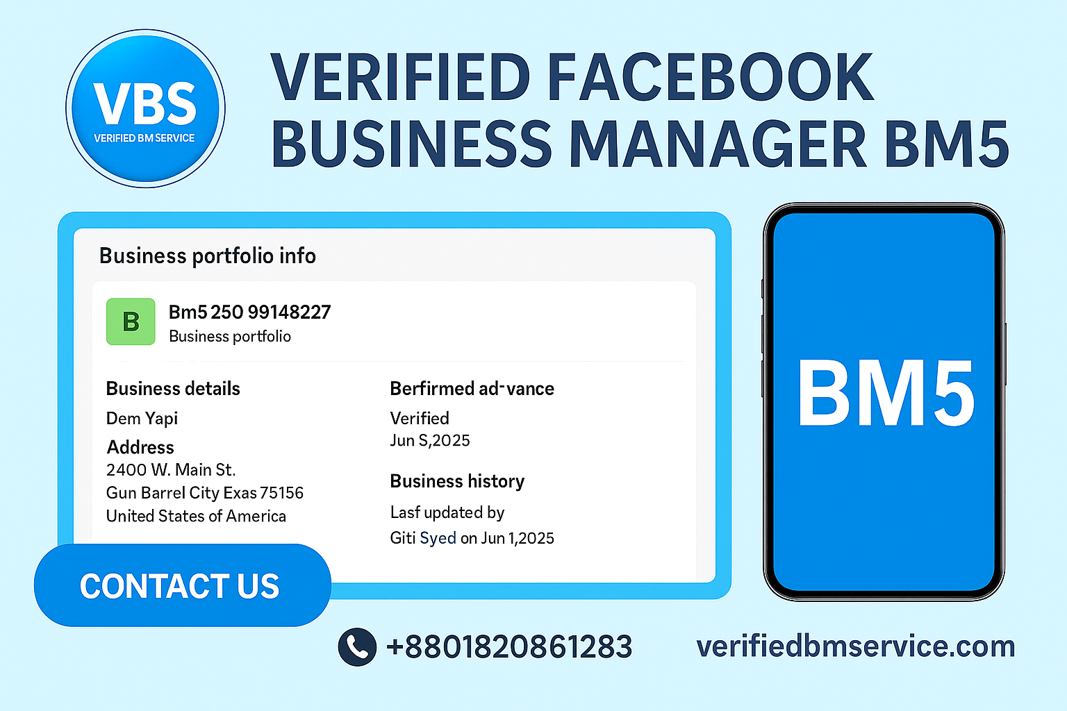Buy Verified BM 5 | Facebook Business Manager |
