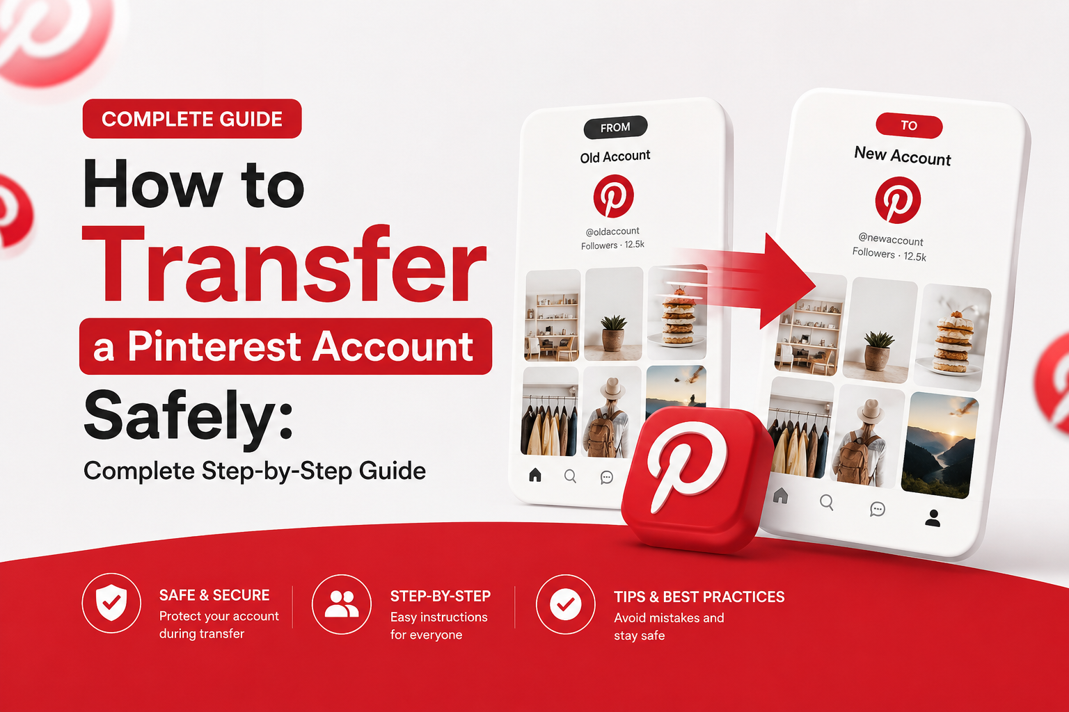 How to Transfer a Pinterest Account Safely (Step-by-Step) | PE2P