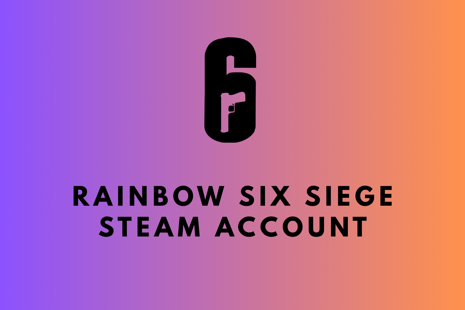 Rainbow Six Siege Steam Account | Region Free | 0 Hours Played | Full Access Slide 1