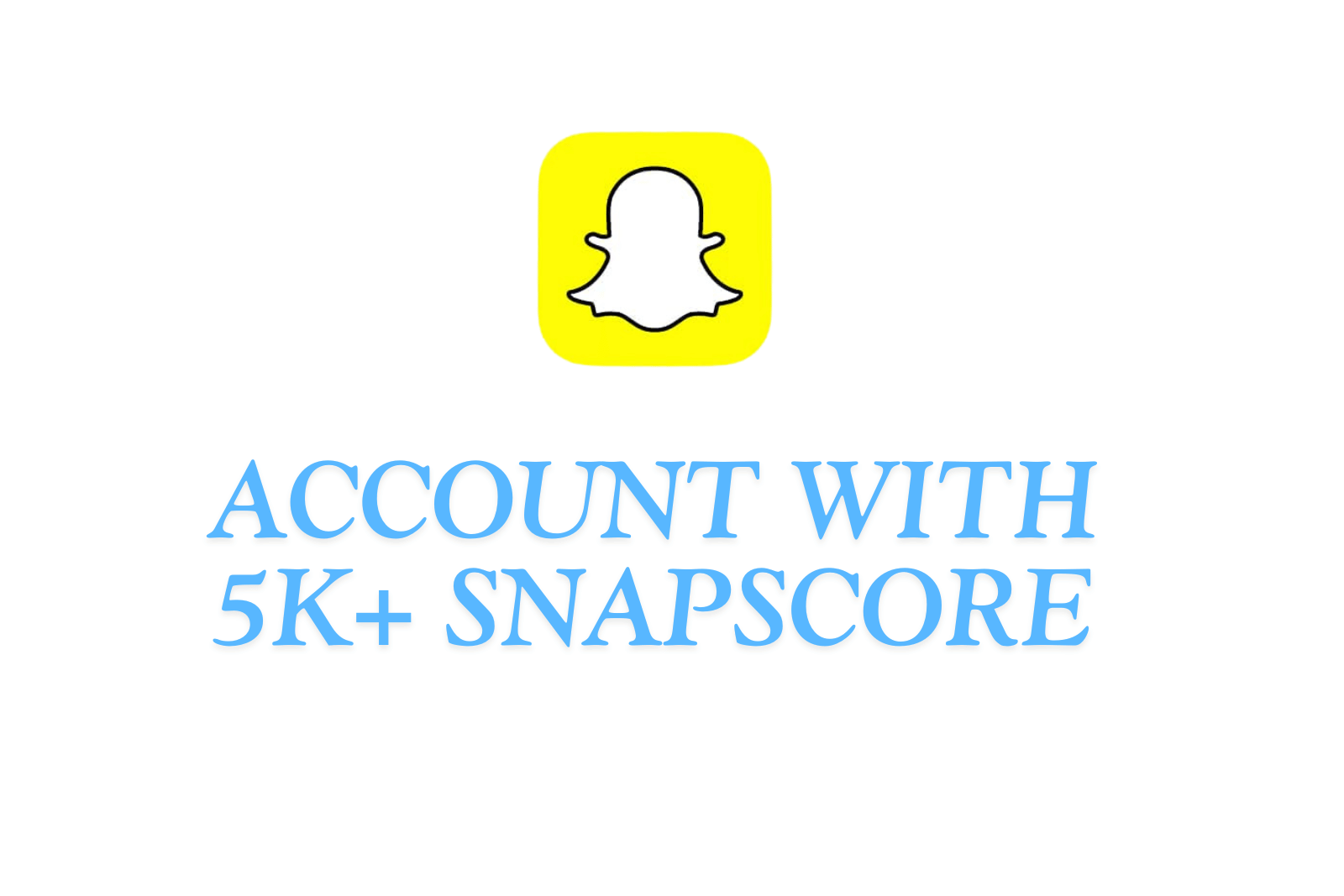Snapchat Account With 5K Snapscore | Full Access | Username Changeable | Mail Verified Slide 1
