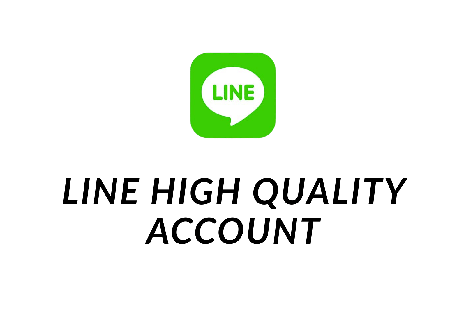 LINE High Quality Account | Verified & Warmed Account | Best Quality | Login Included
