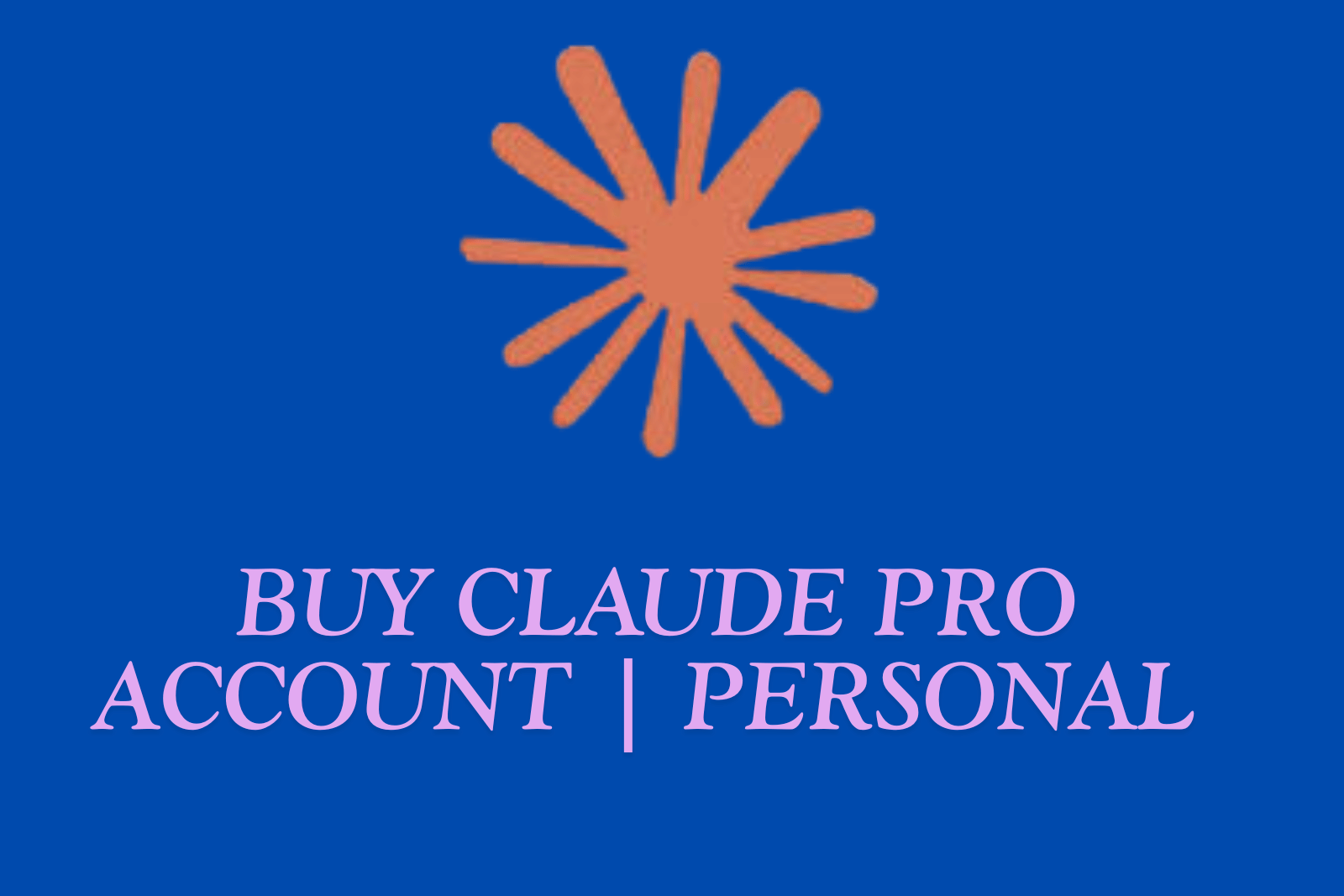 Buy Claude Pro Account | Personal 25 Day Access