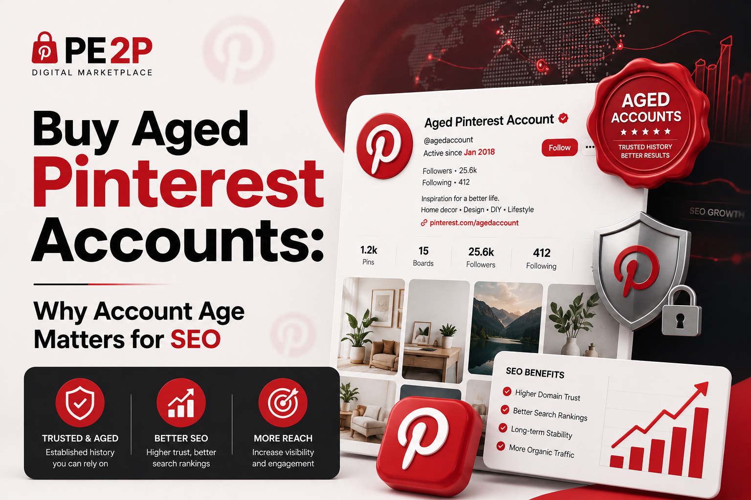 Buy Aged Pinterest Accounts: Why Account Age Matters for SEO