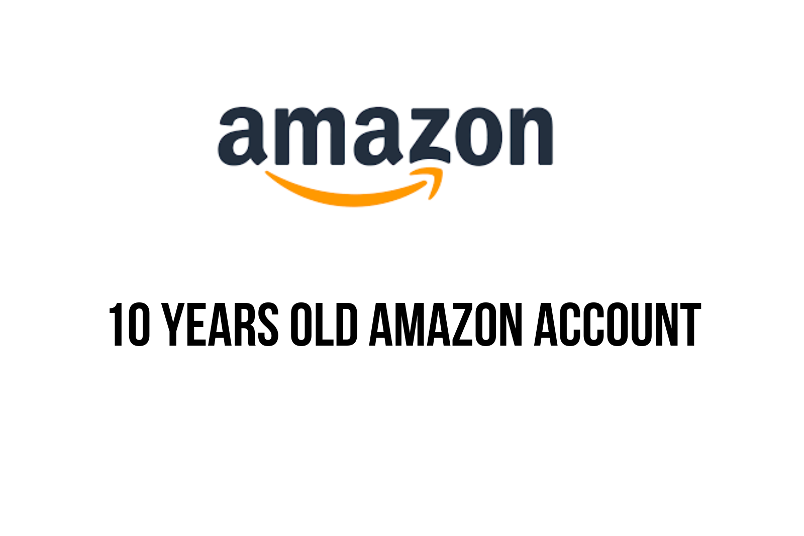 Amazon Buyer Account | 10 Years Old | Verified Email | Full Access | Instant Delivery Slide 1